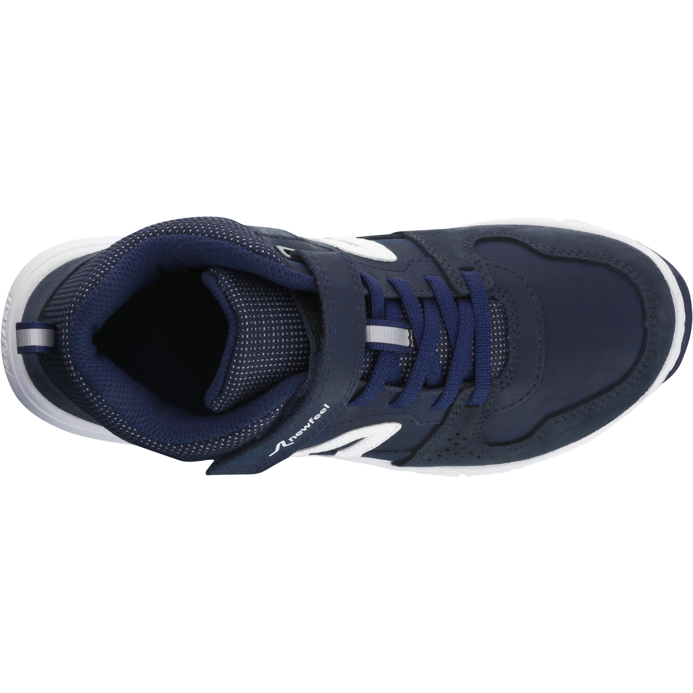 navy walking shoes