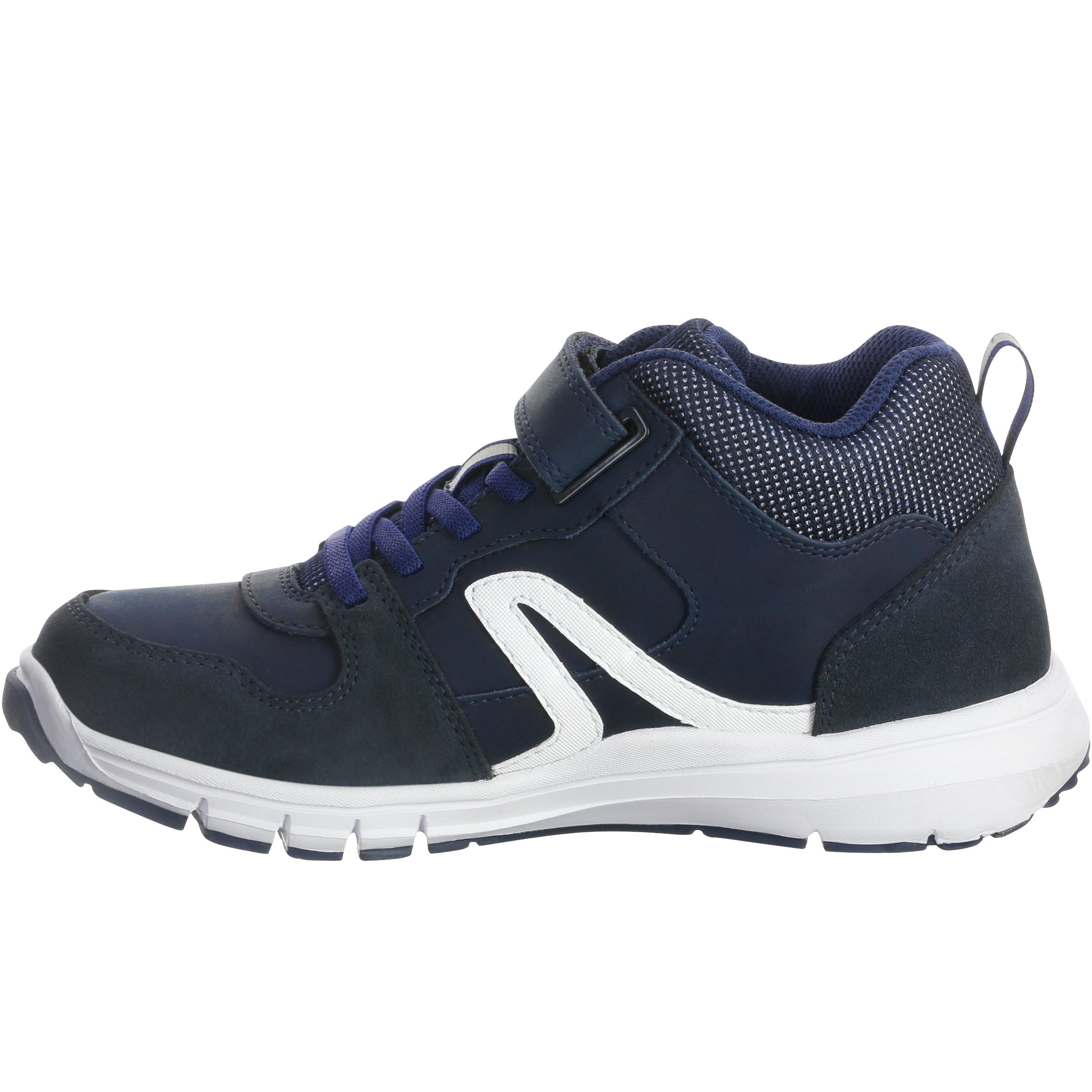 navy walking shoes