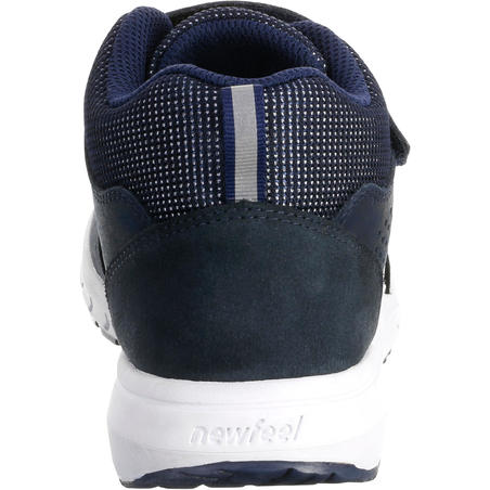 Kids' Leather Walking Shoes Protect 560 - Navy/White