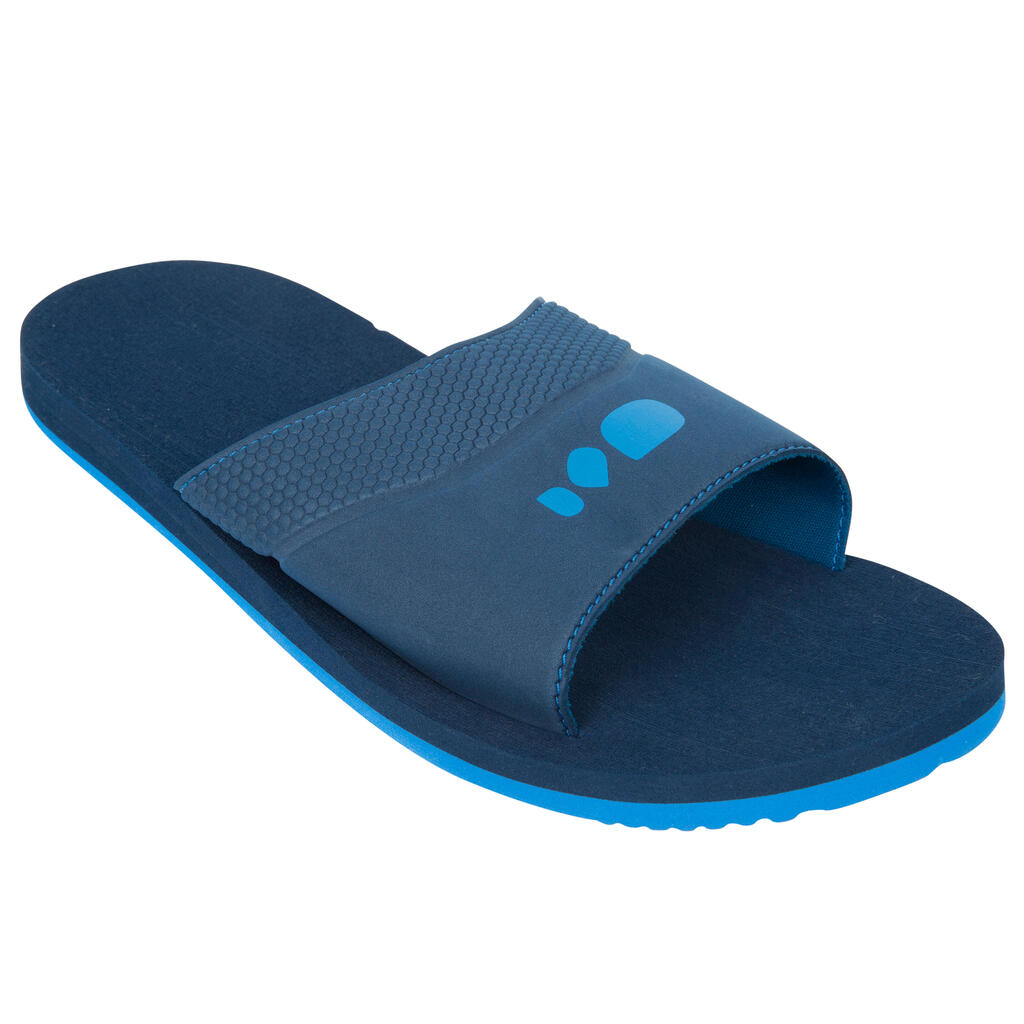 Adult pool sandals blue