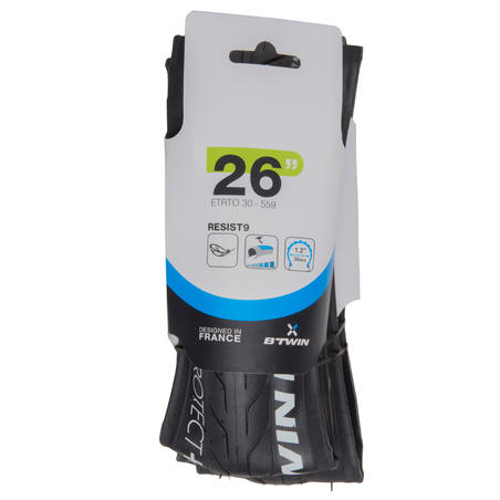 Шина Resist 9 Slick для MTB, 26x1,2 / ETRTO 30-559, гнучкий борт