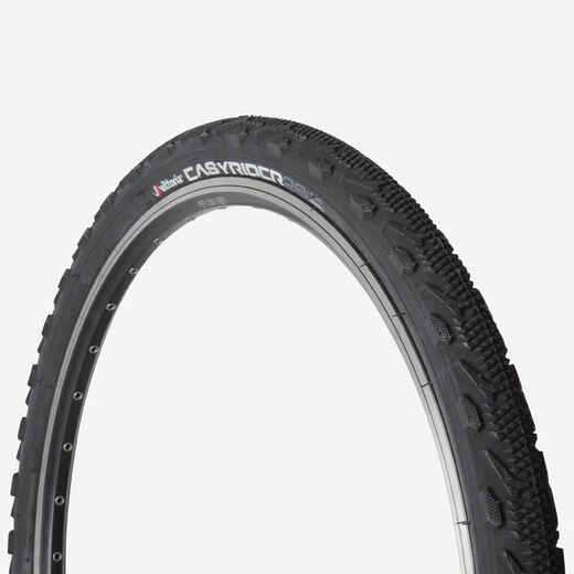 Mountain Bike Stiff Bead Tyre Easy Rider 26x1.95 - Black