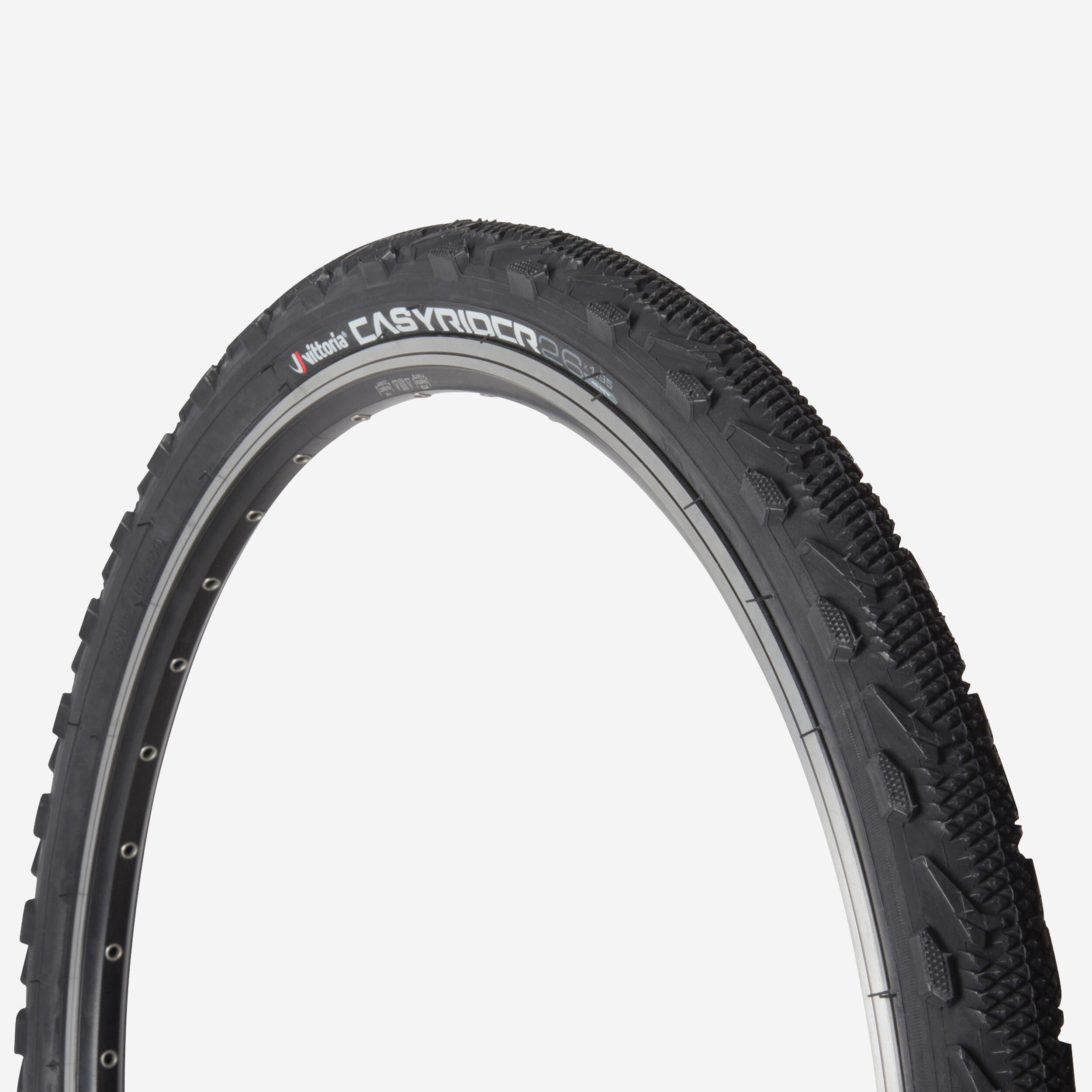 Copertone MTB EASYRIDER 26x1.95 tallone rigido nero VITTORIA | DECATHLON