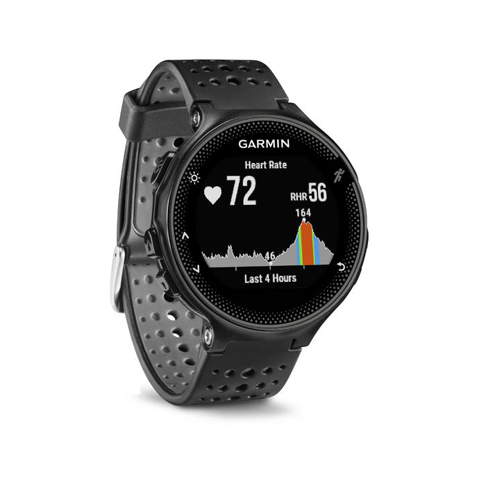 Reloj GPS con pulsómetro en la muñeca Forerunner 235 HRM negro gris