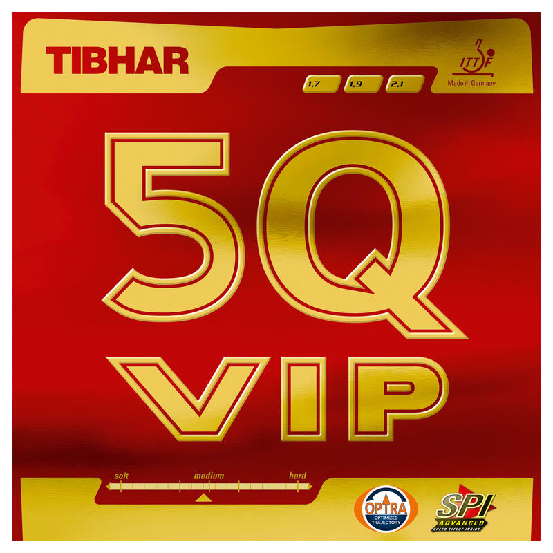 Offensief rubber Tibhar 5Q VIP