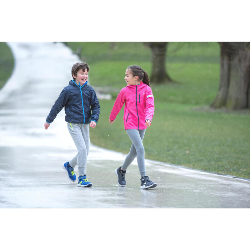 Chaussures marche enfant Protect 580 Waterproof gris / blanc