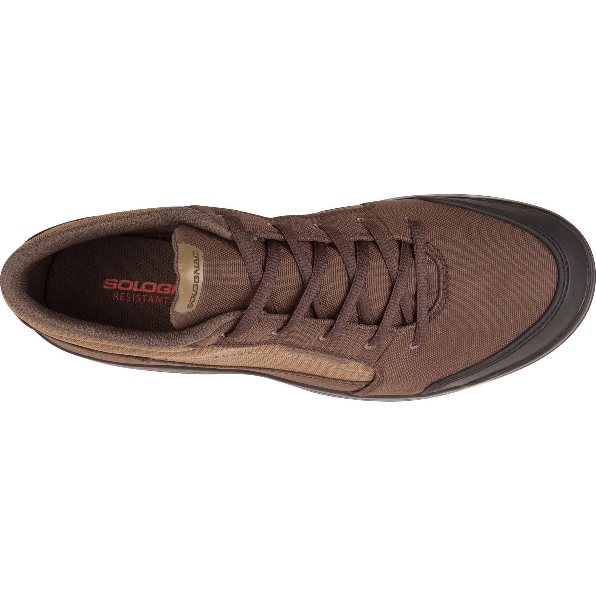 Botas Caza Solognac 100 Adulto Marr n Ligeras Transpirables Ca a