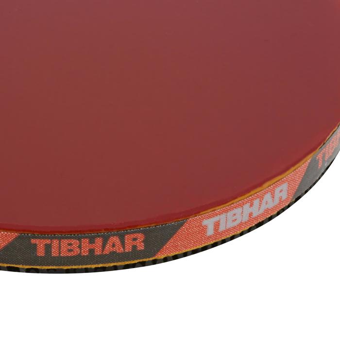 Revêtement De Ping-pong Tibhar Vari Spin - Rouge, Contrôle Et Effet, Pour Jeu Offensif Et Défensif