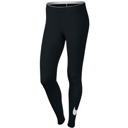 Legging Swoosh Nike 100 Gym Stretching femme noir