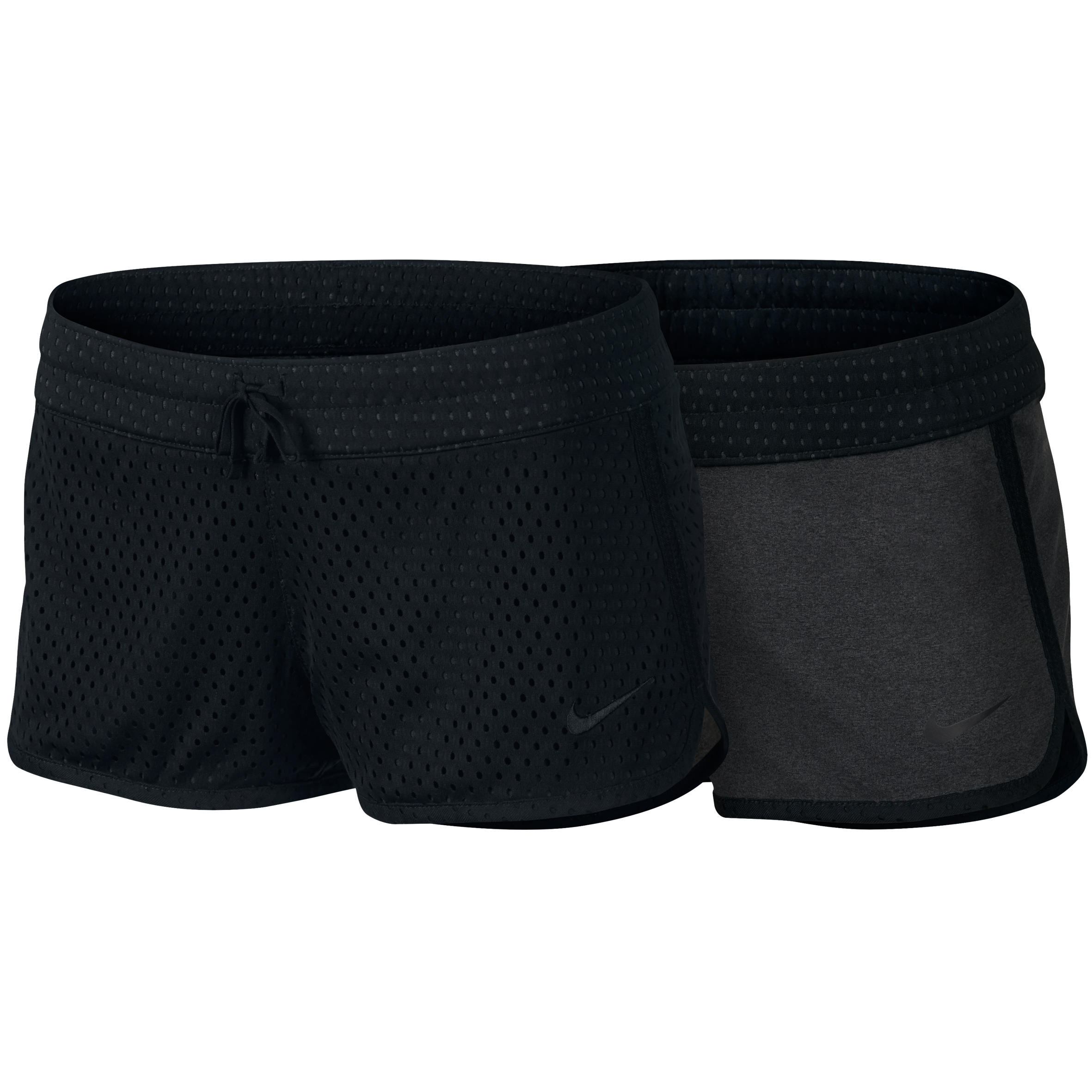 Nike Women's Fitness Reversible Shorts - Black/grey