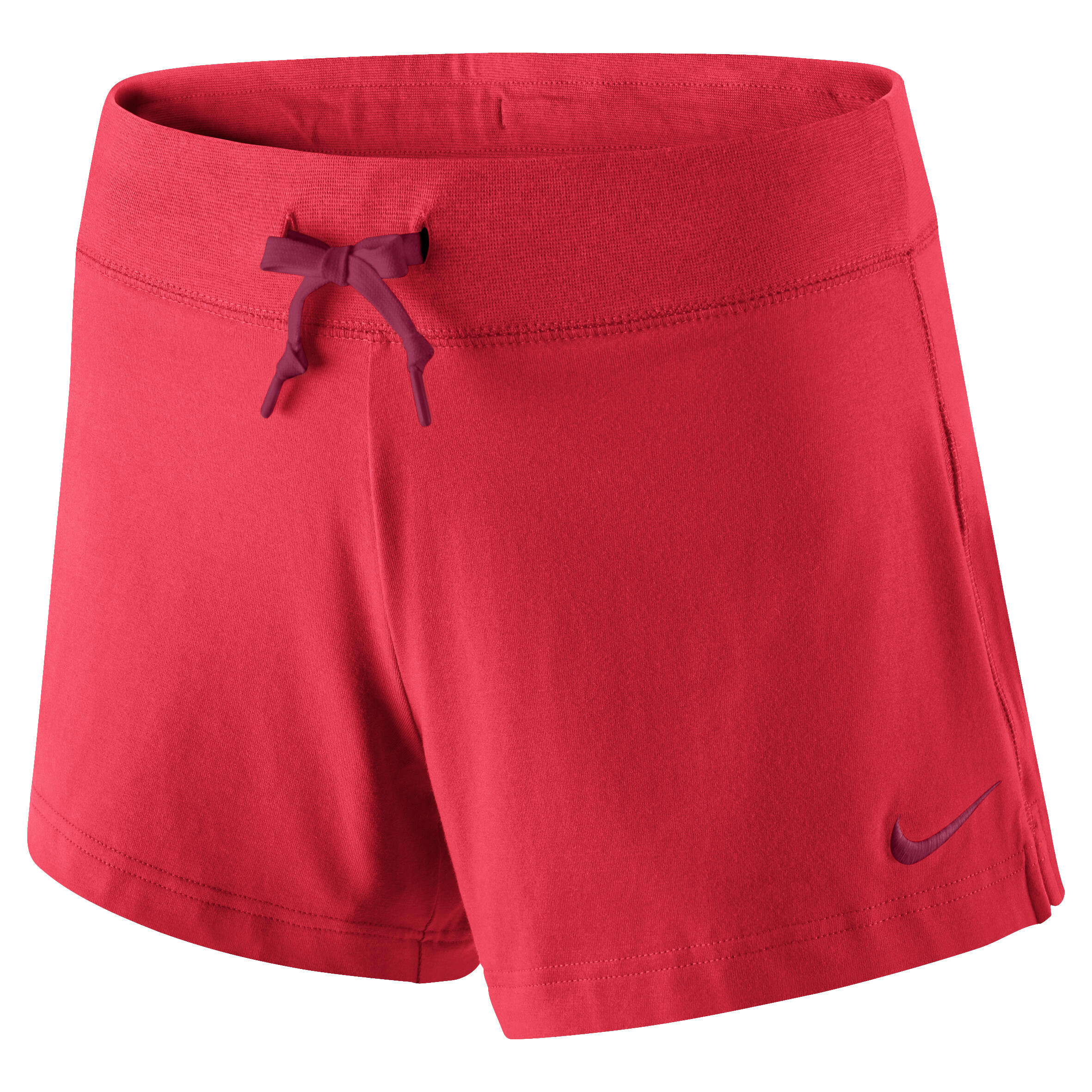 NIKE Women's Fitness Shorts - Red