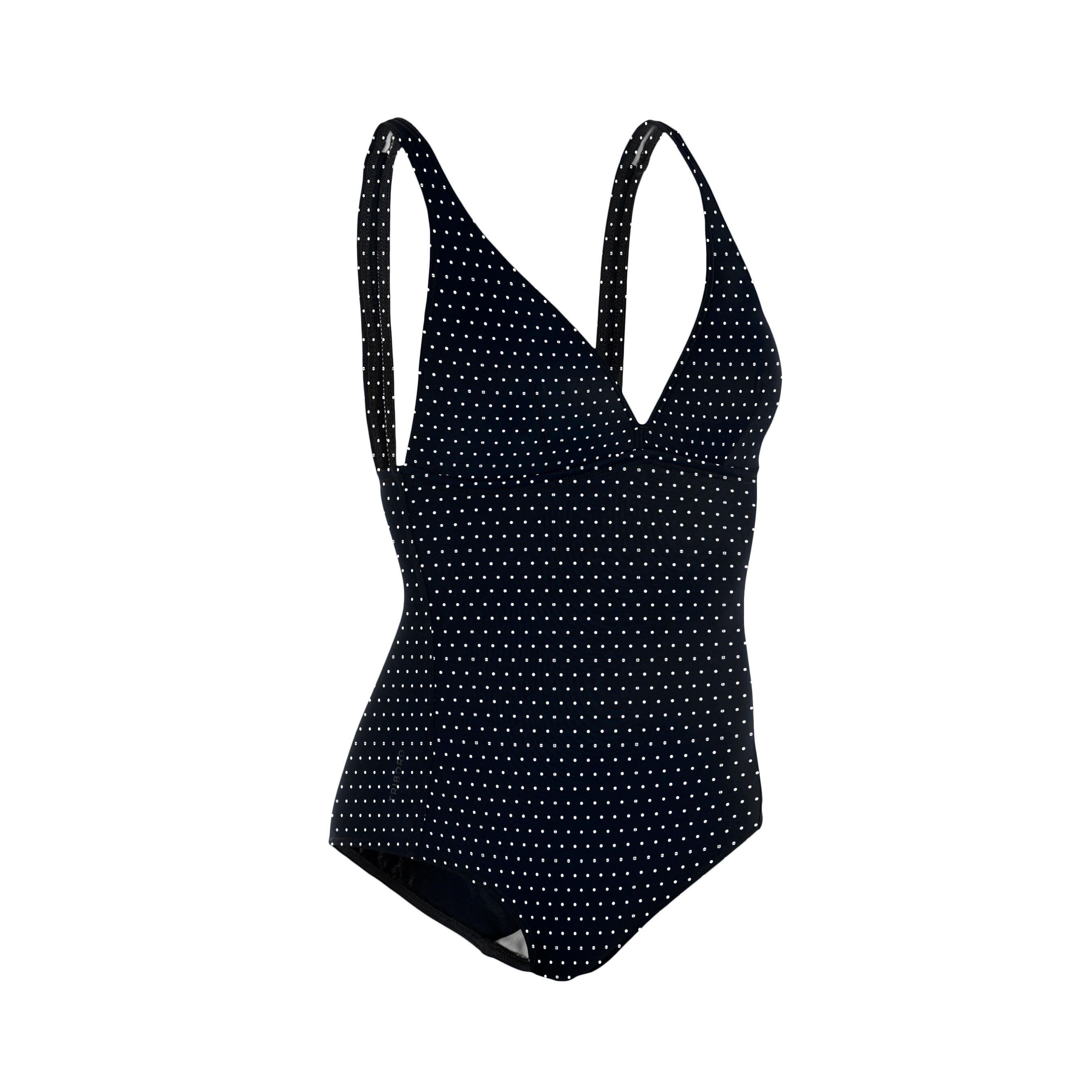 Daria Women's One-Piece Swimsuit with Padded Cups - Dots 2/9