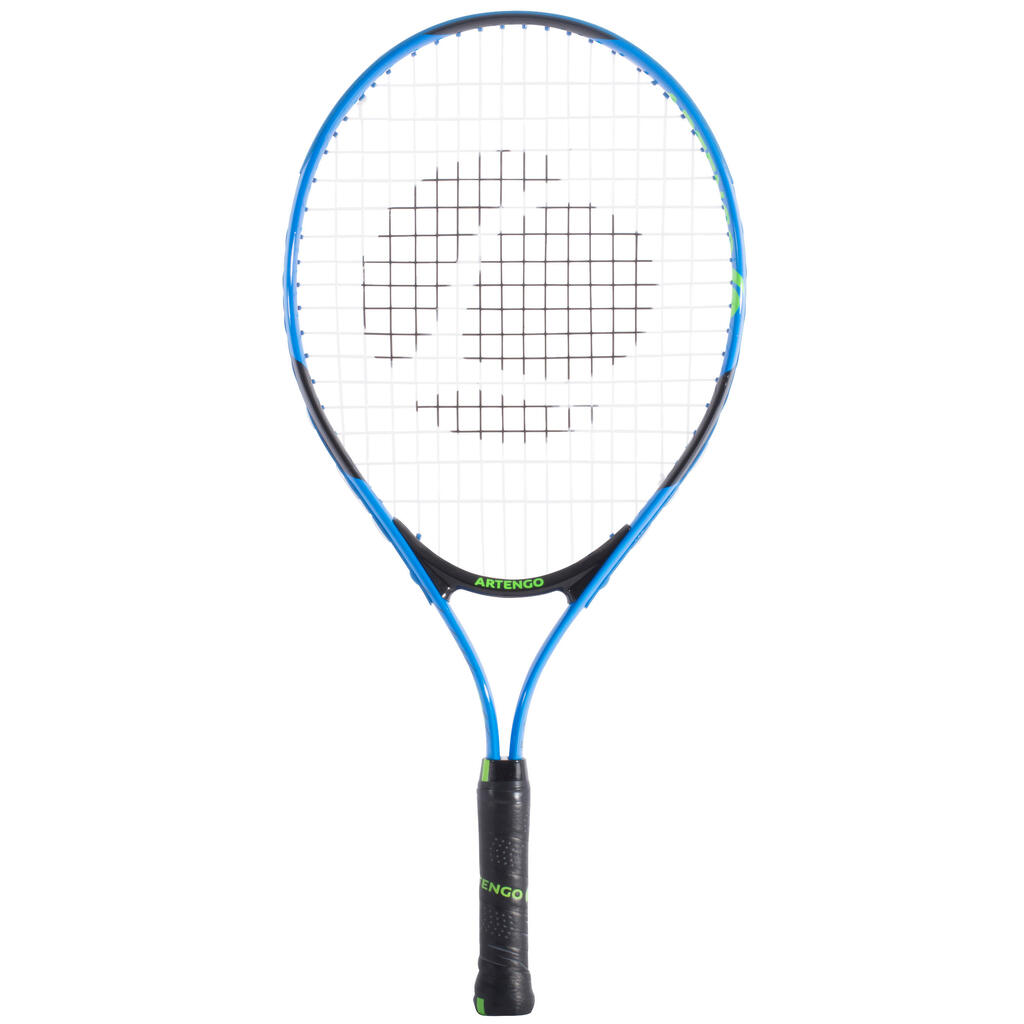 Tennisschläger TR130 23 Zoll besaitet Kinder blau