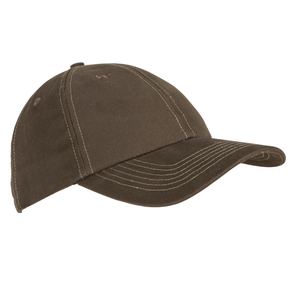 Warm taiga cap - brown