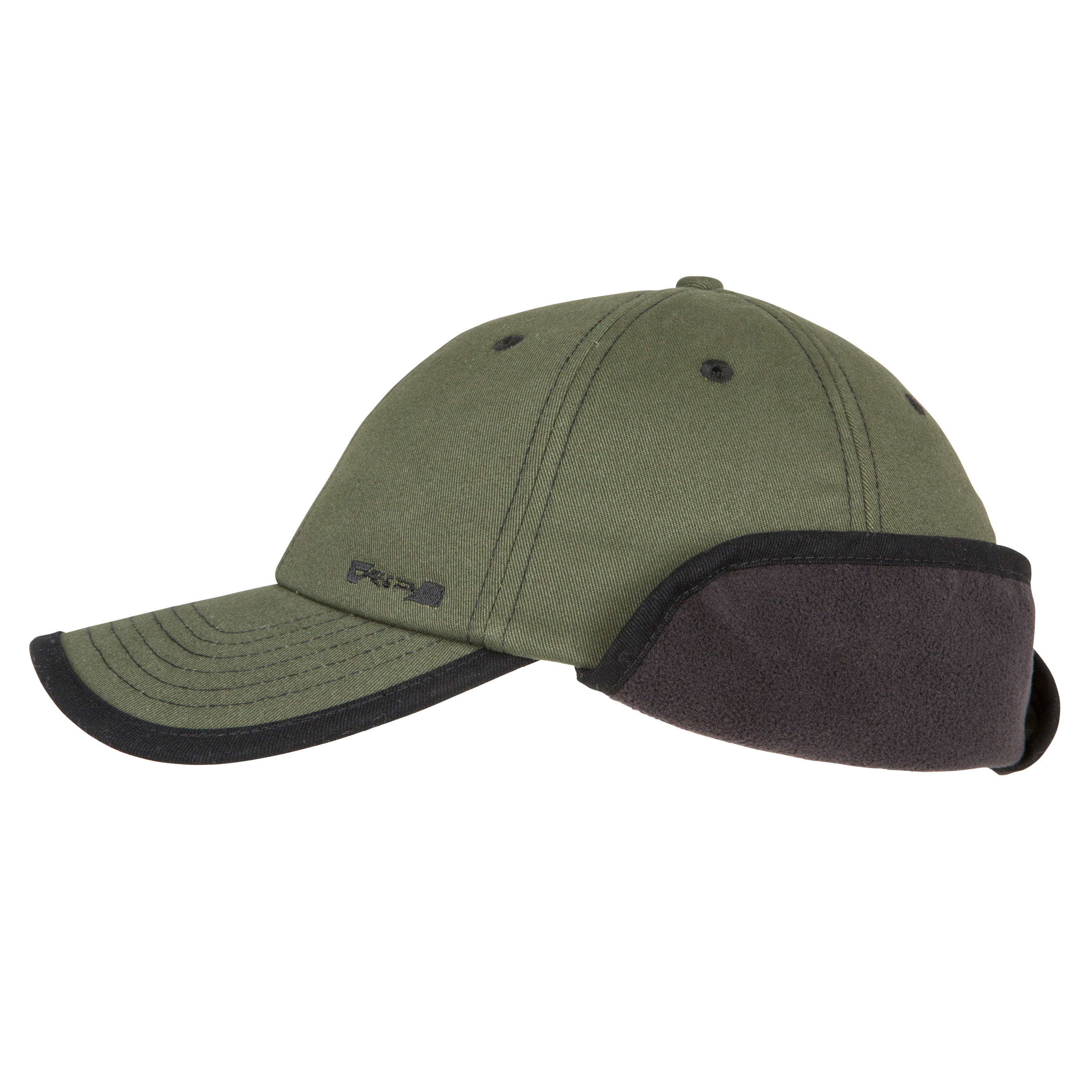 Casquette chasse polaire  chaude 500 verte 6/12