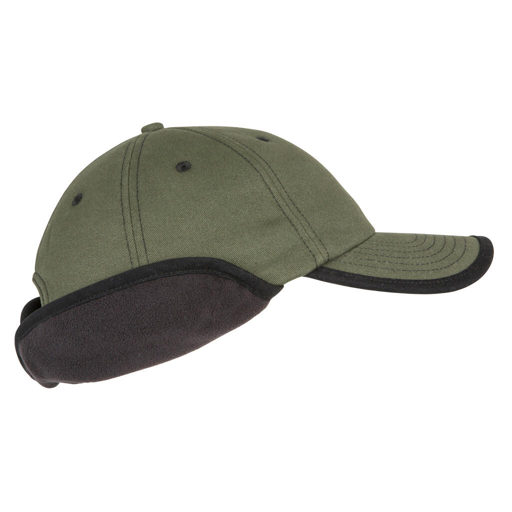 Flīsa medību cepure ar nagu “500”, zaļa