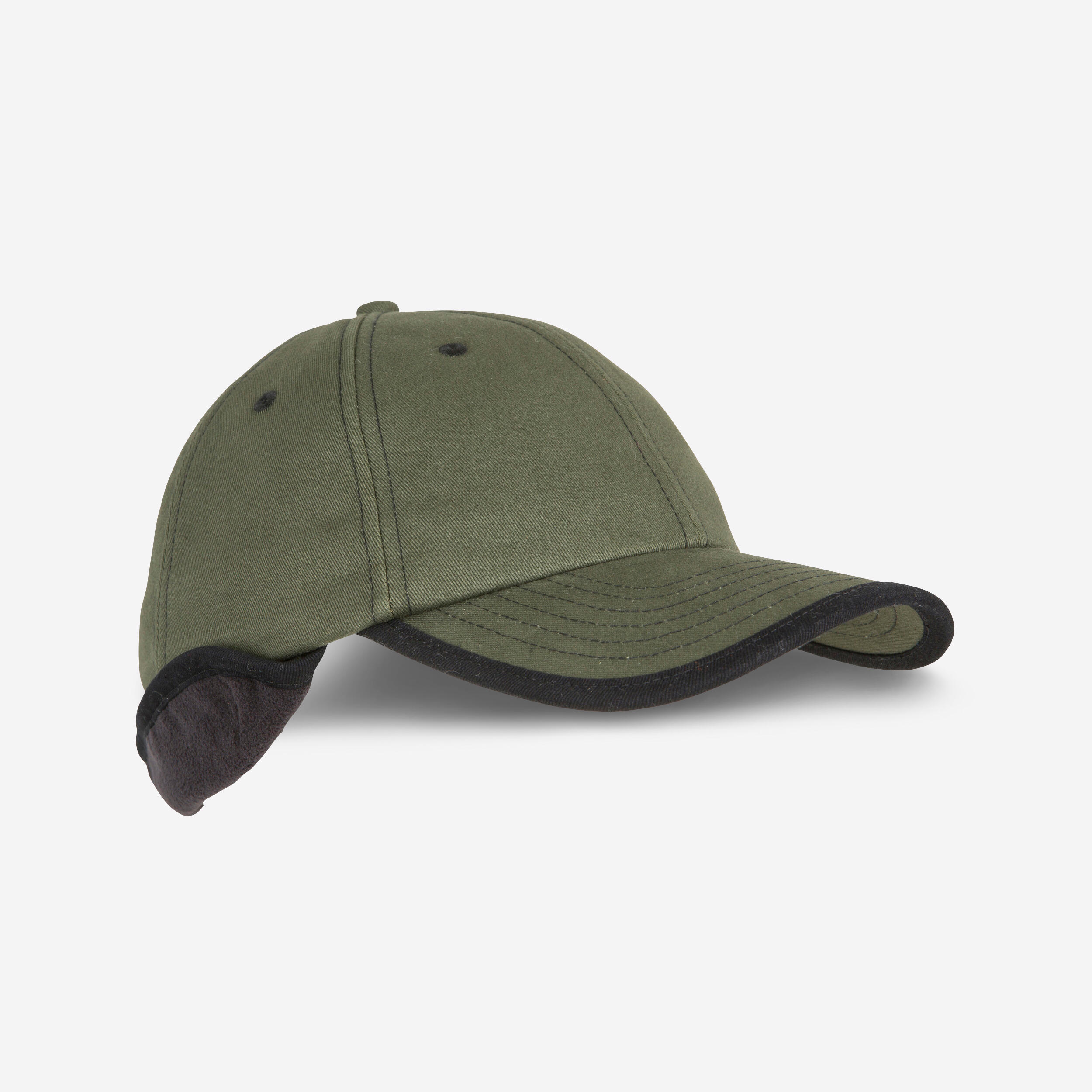 SOLOGNAC Fleece Cap - Khaki