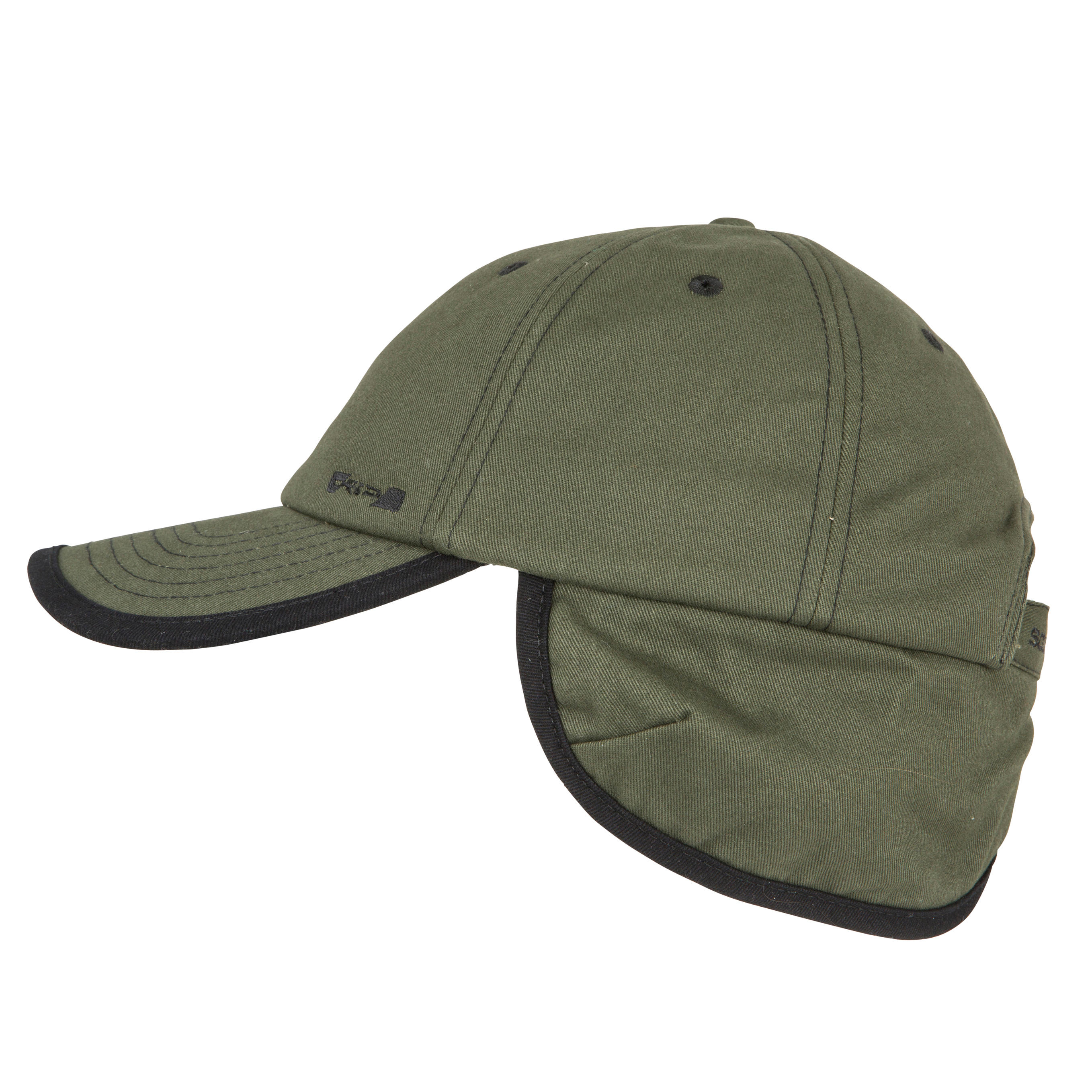 Casquette chasse polaire  chaude 500 verte 5/12