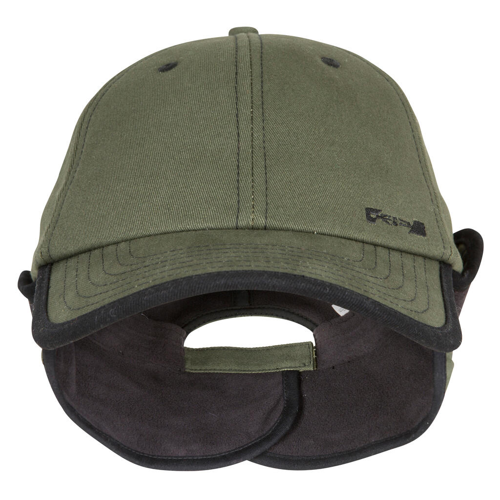 Flīsa medību cepure ar nagu “500”, zaļa