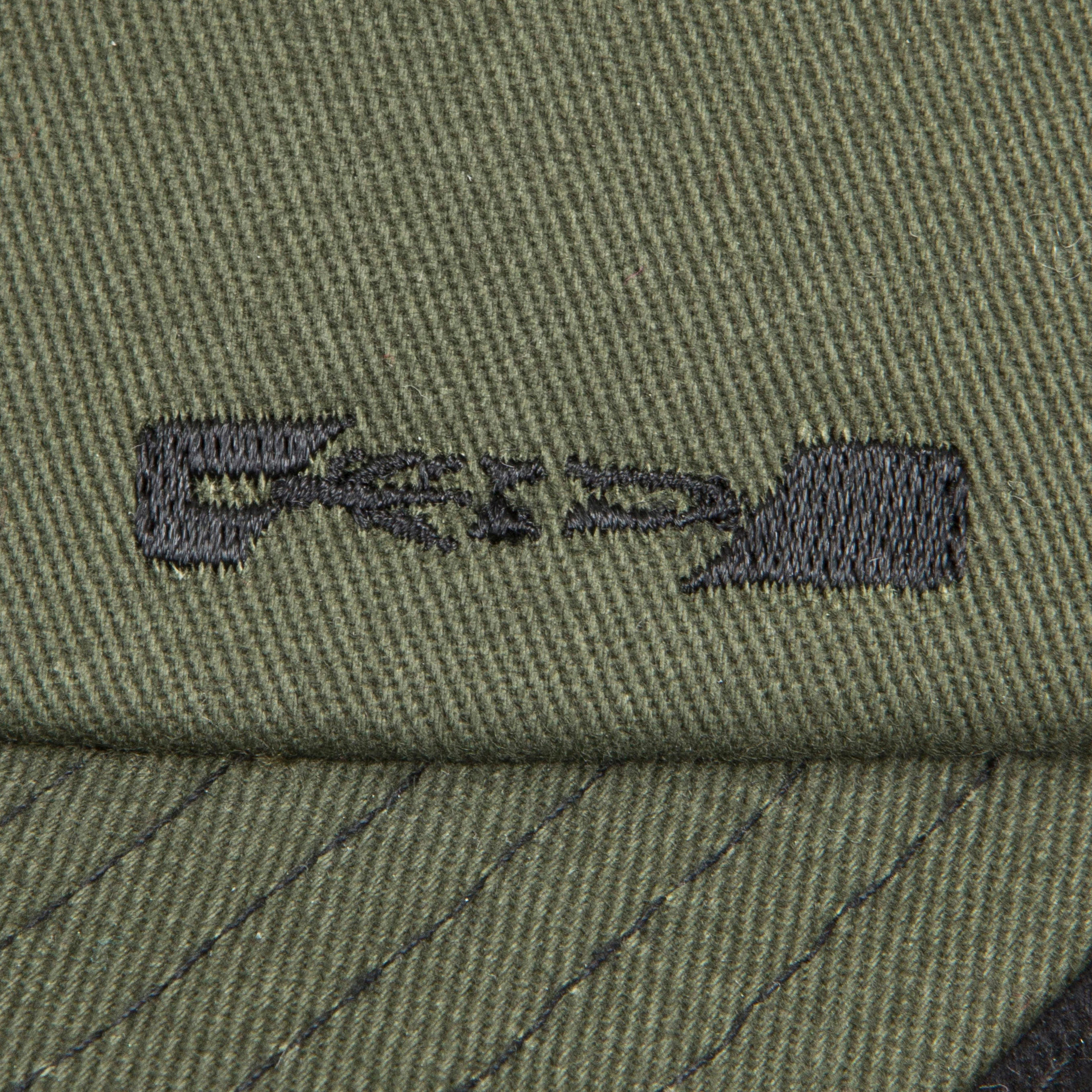 Casquette chasse polaire  chaude 500 verte 12/12