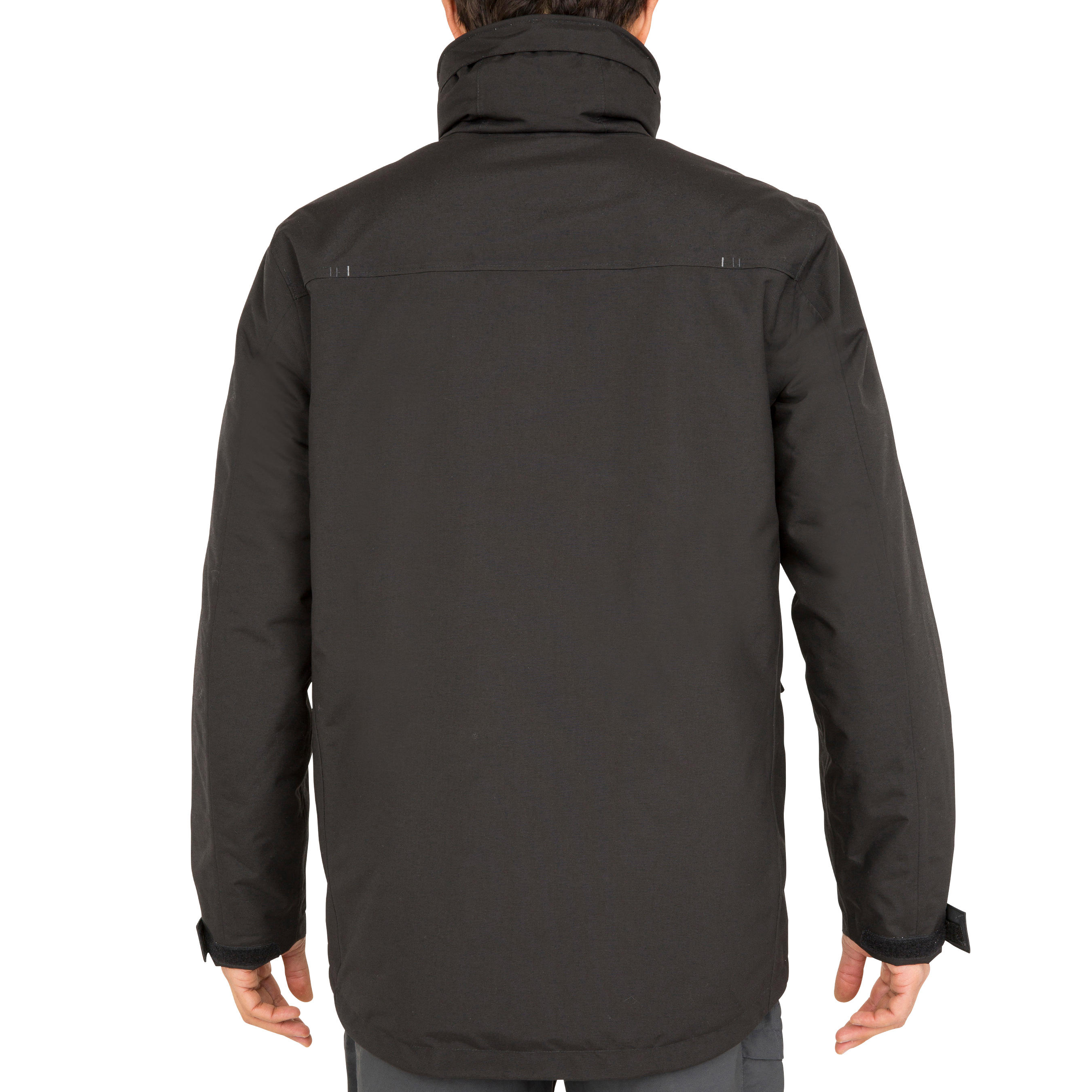 Second Life - 100 Men's Warm Sailing Jacket - Black - EXCELLENT 4/15