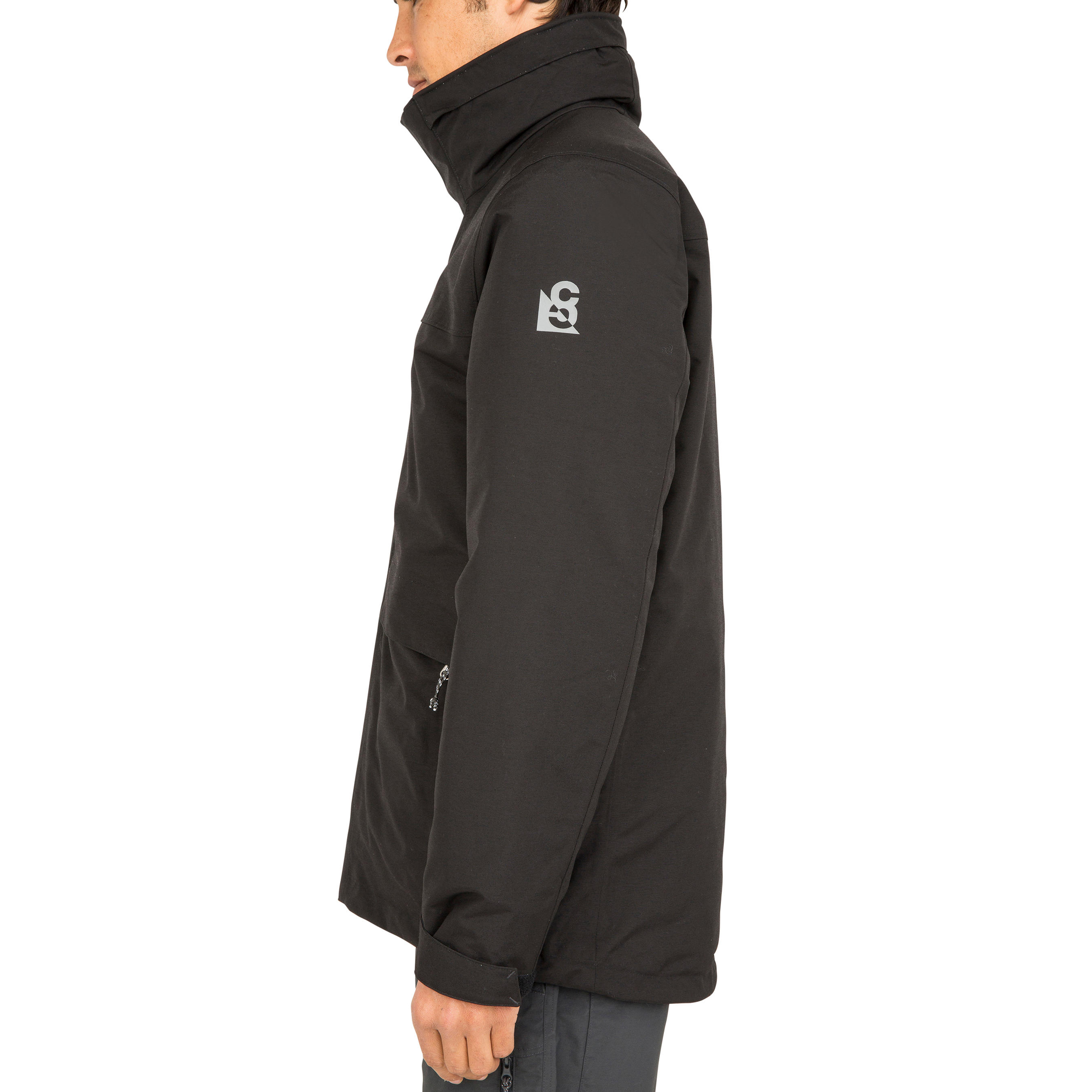 Second Life - 100 Men's Warm Sailing Jacket - Black - EXCELLENT 5/15