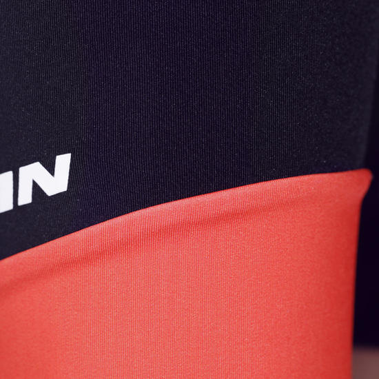Cuissard sans bretelle vélo enfant 500 noir/rouge Cuissard sans bretelle vélo enfant 500 noir/rouge