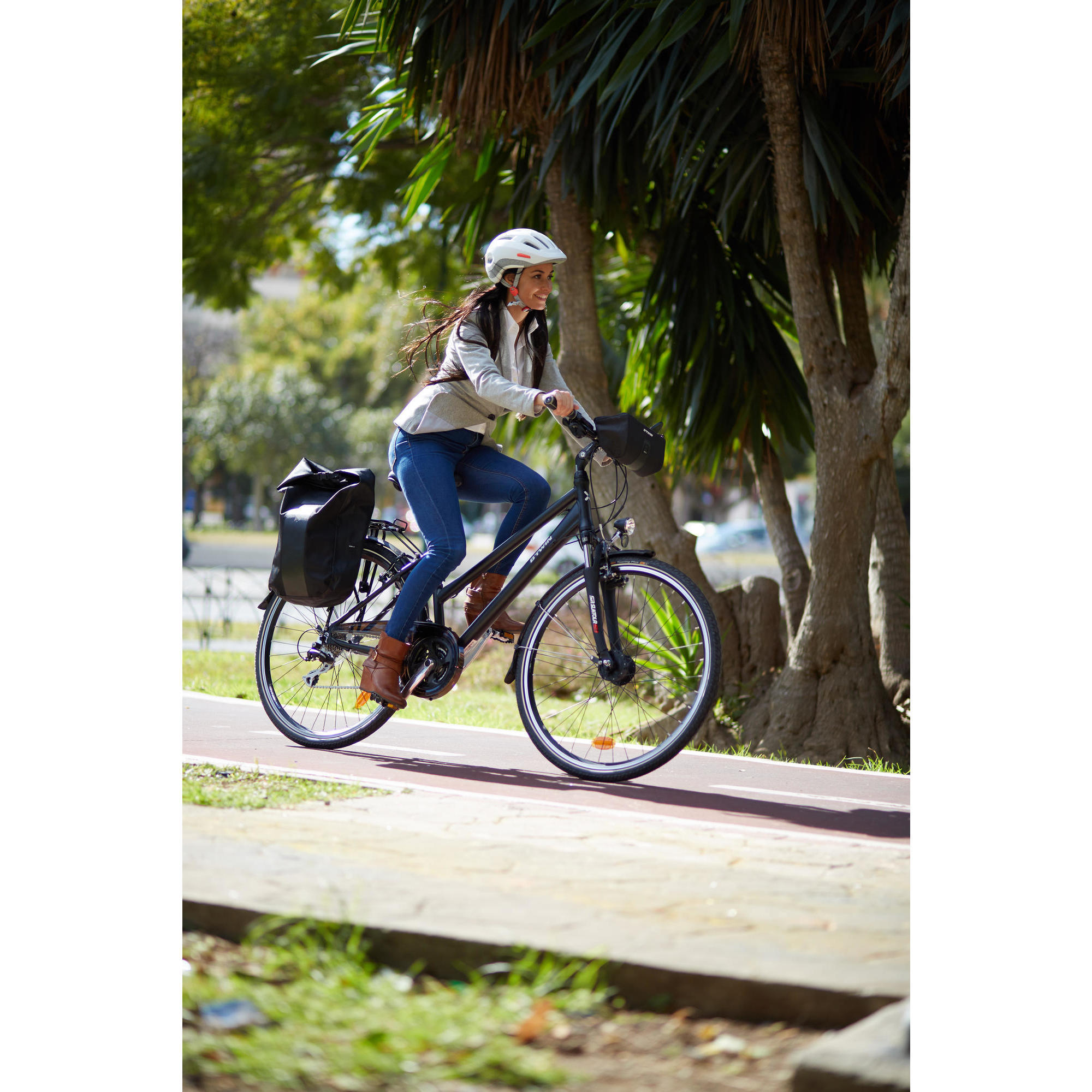 decathlon handlebar bag