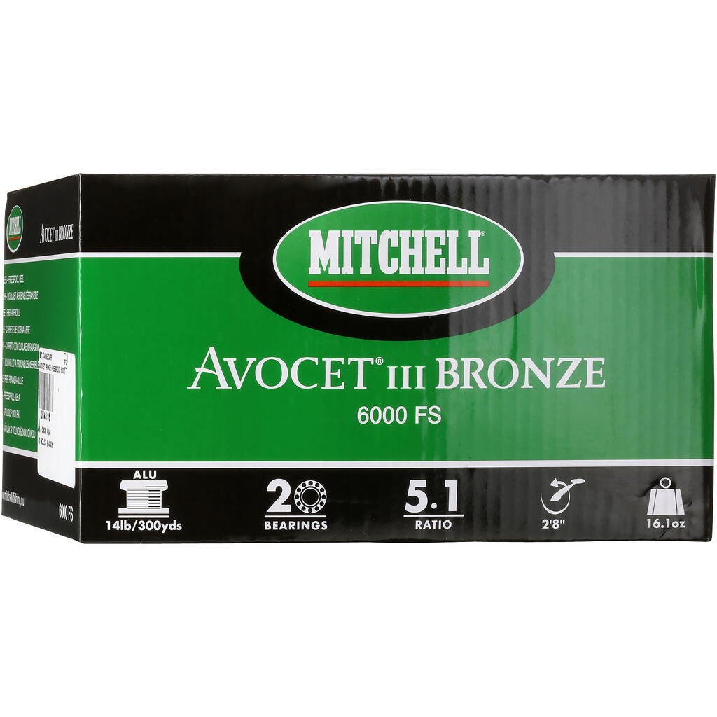 Freilaufrolle Avocet Freespool 6000 Bronze