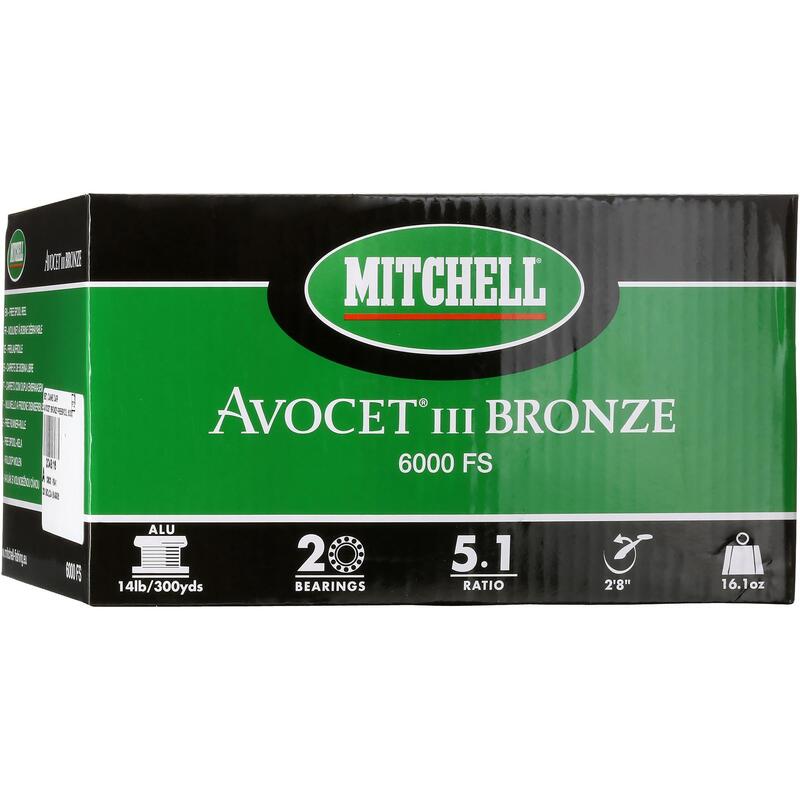 Naviják Avocet bronze freespool 6000