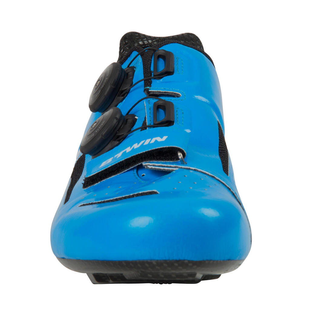 Fahrradschuhe 900 Aerofit Carbon neongelb