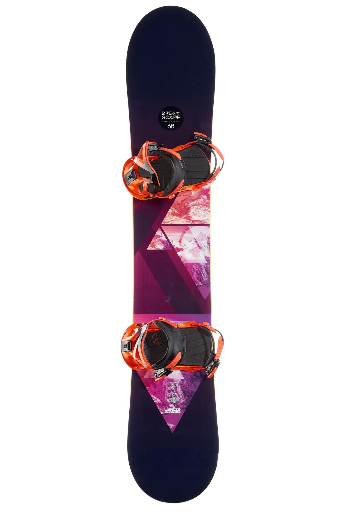 Snowboard-Set DREAMSCAPE 700 Powder