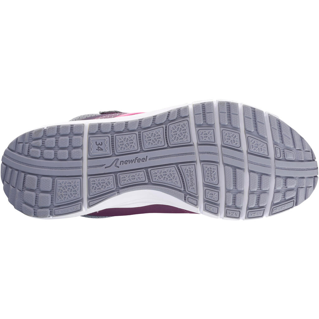 Sportschuhe Walking Protect 580 wasserdicht Kinder pflaume/rosa