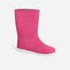 Kids’ Sailing Rain Boots 100 - Pink