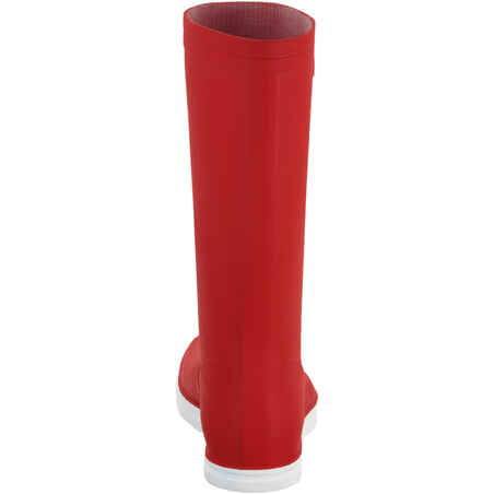 Sailing 100 Adult Wellies  - Red