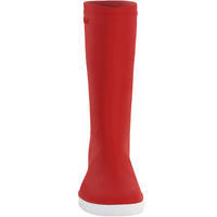 Sailing 100 Adult Wellies  - Red
