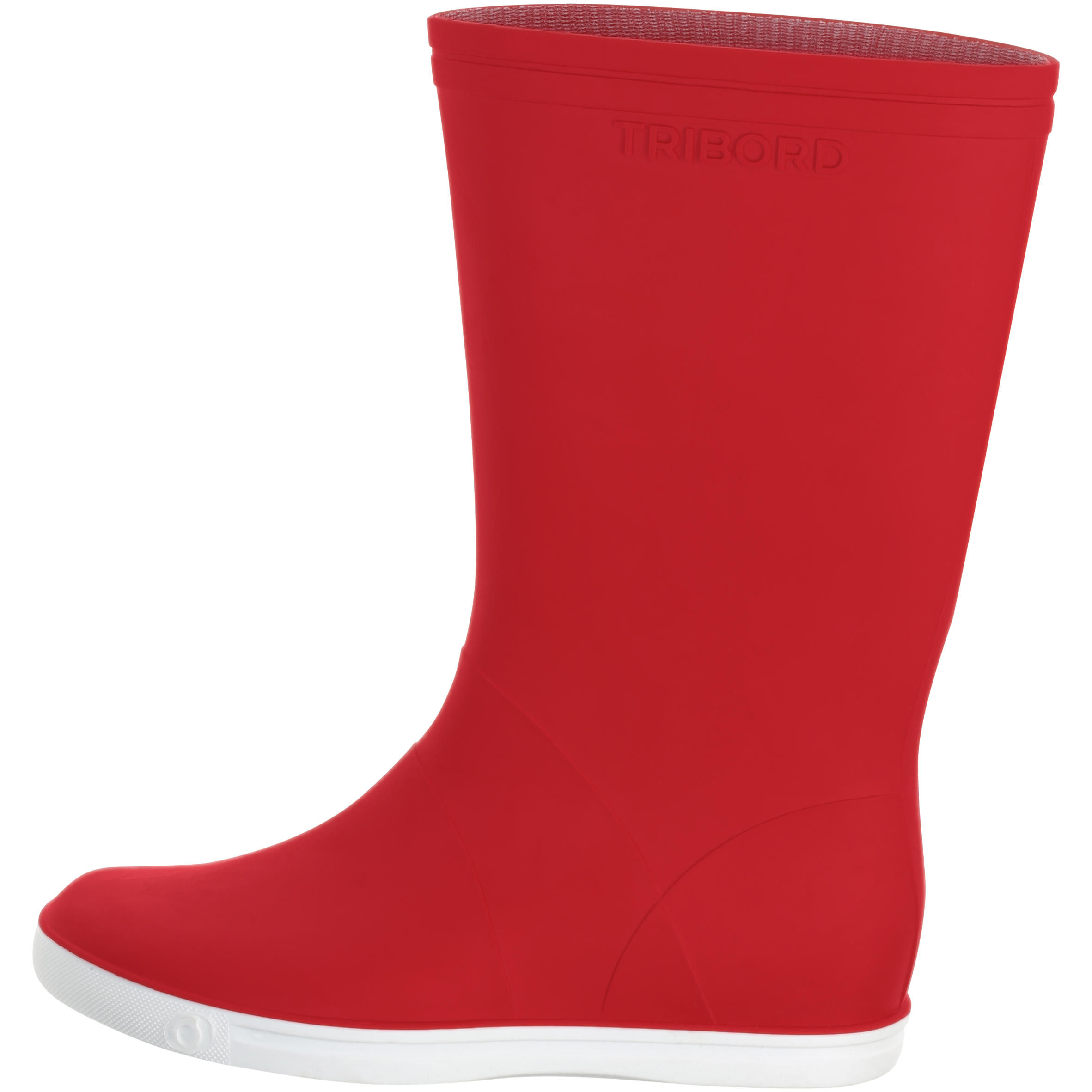 Sailing 100 Adult Wellies  - Red 3/12
