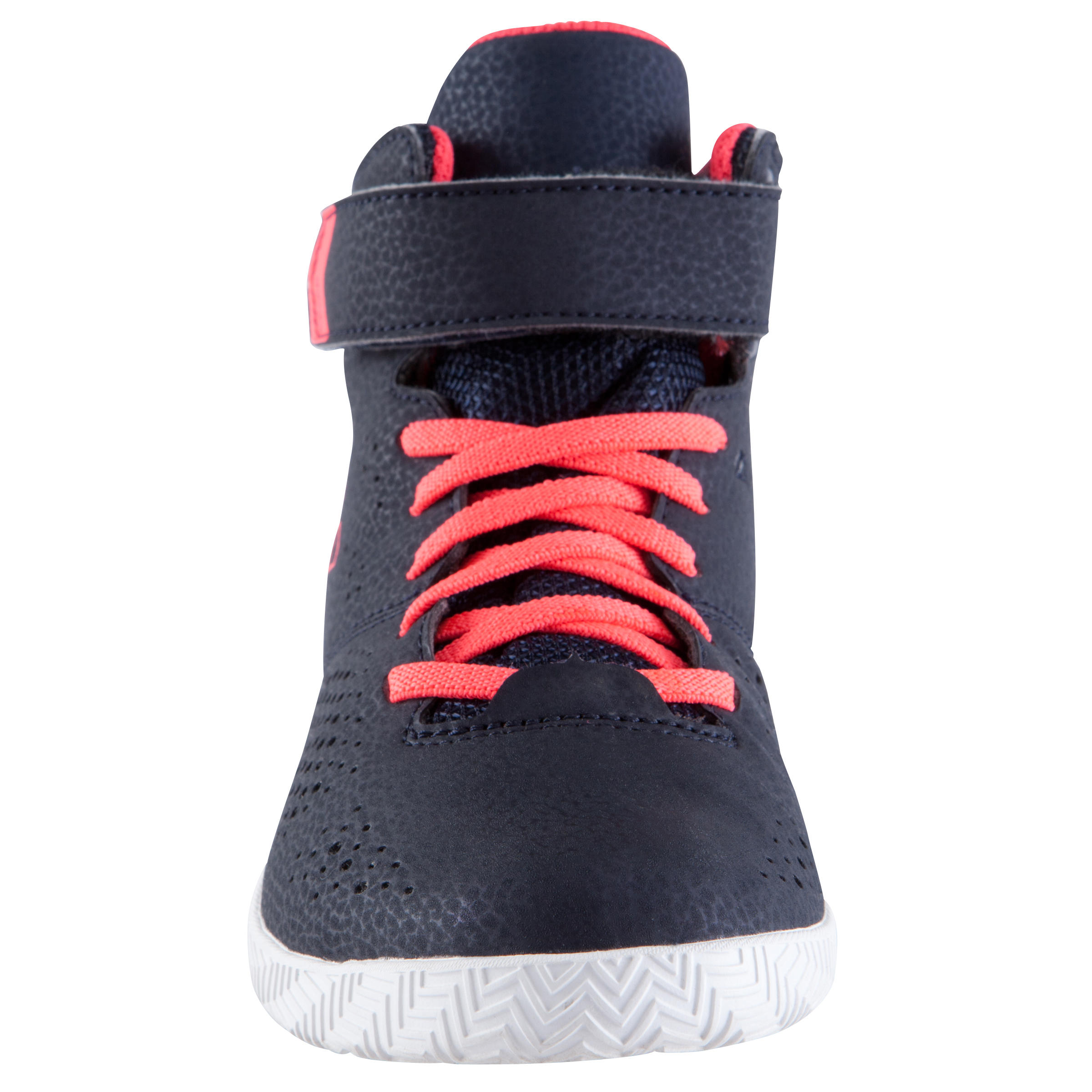 Strong 100 Kids' Basketball Shoes - Navy Blue/Pink 4/15