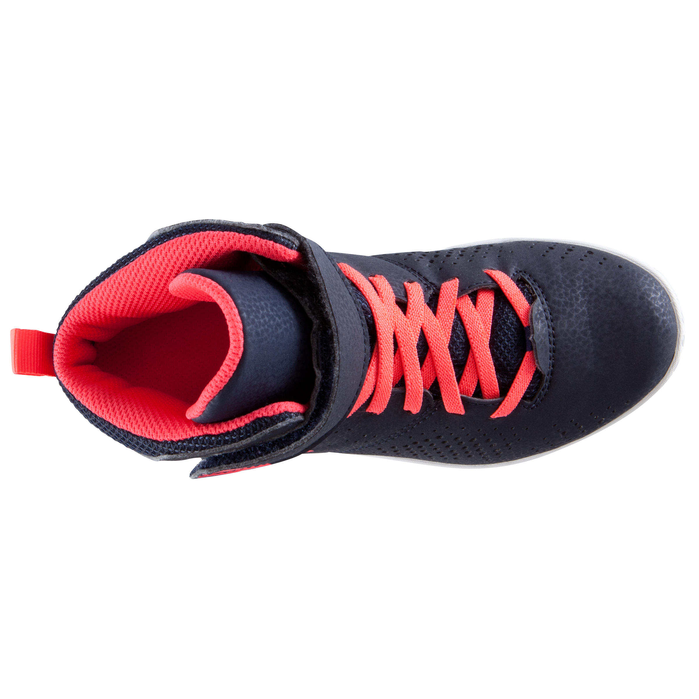 Strong 100 Kids' Basketball Shoes - Navy Blue/Pink 6/15