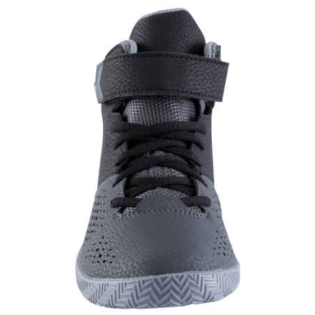Strong 100 Kids' Basketball Shoes - Black/Grey