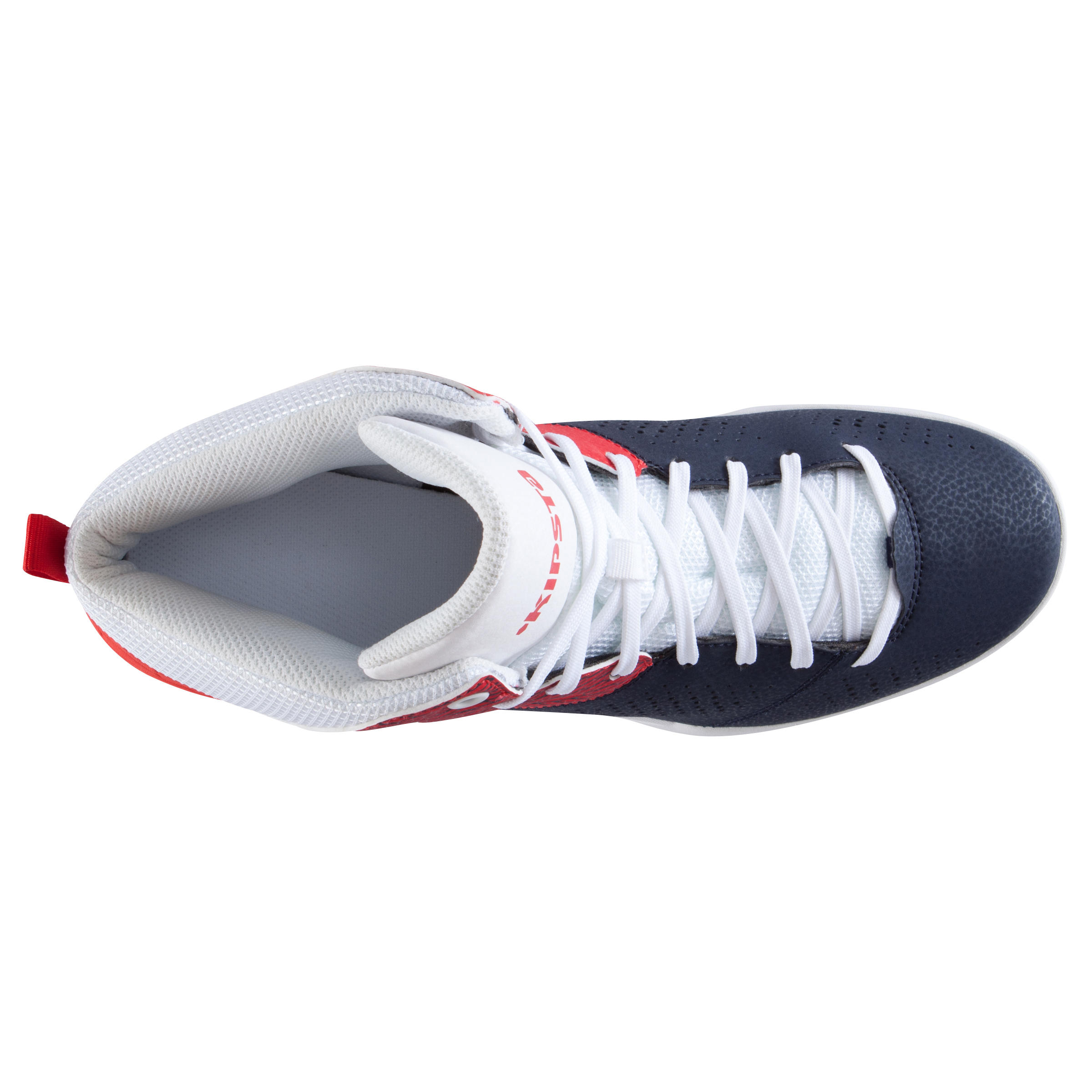 Strong 300 II Beginner Adult Basketball Shoes - Navy Blue / Red 6/15
