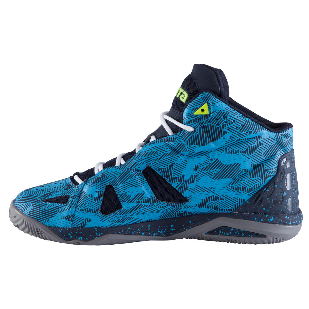 Basketballschuhe Strong 500 Erwachsene blau/grau