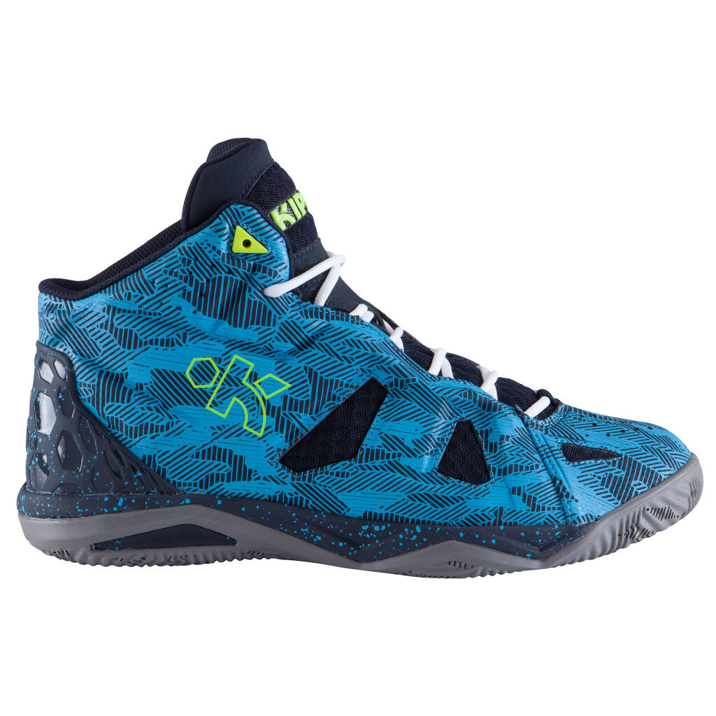 Basketballschuhe Strong 500 Erwachsene blau/grau