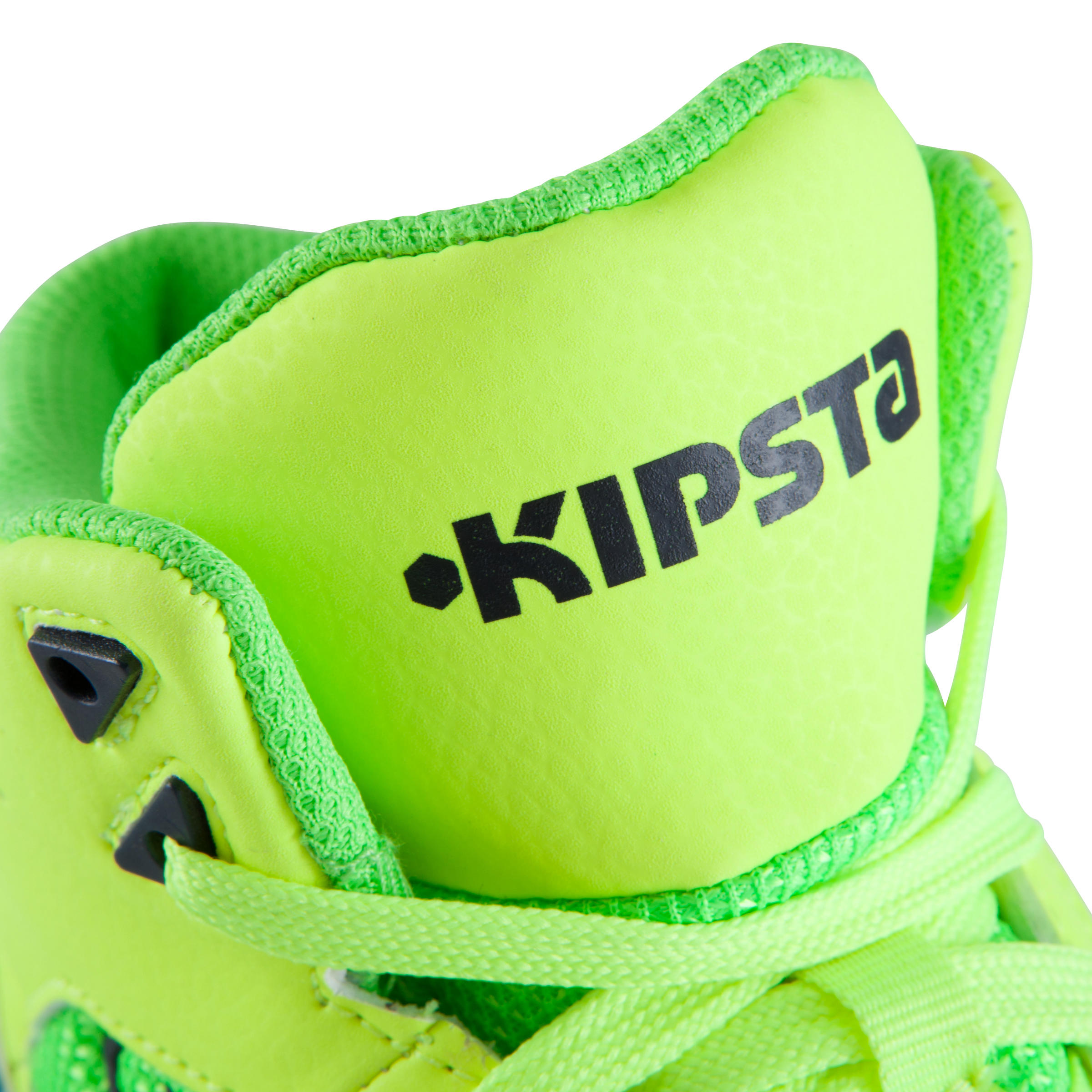 Strong 300 Kids' Basketball Shoes - Yellow/Turquoise 12/15