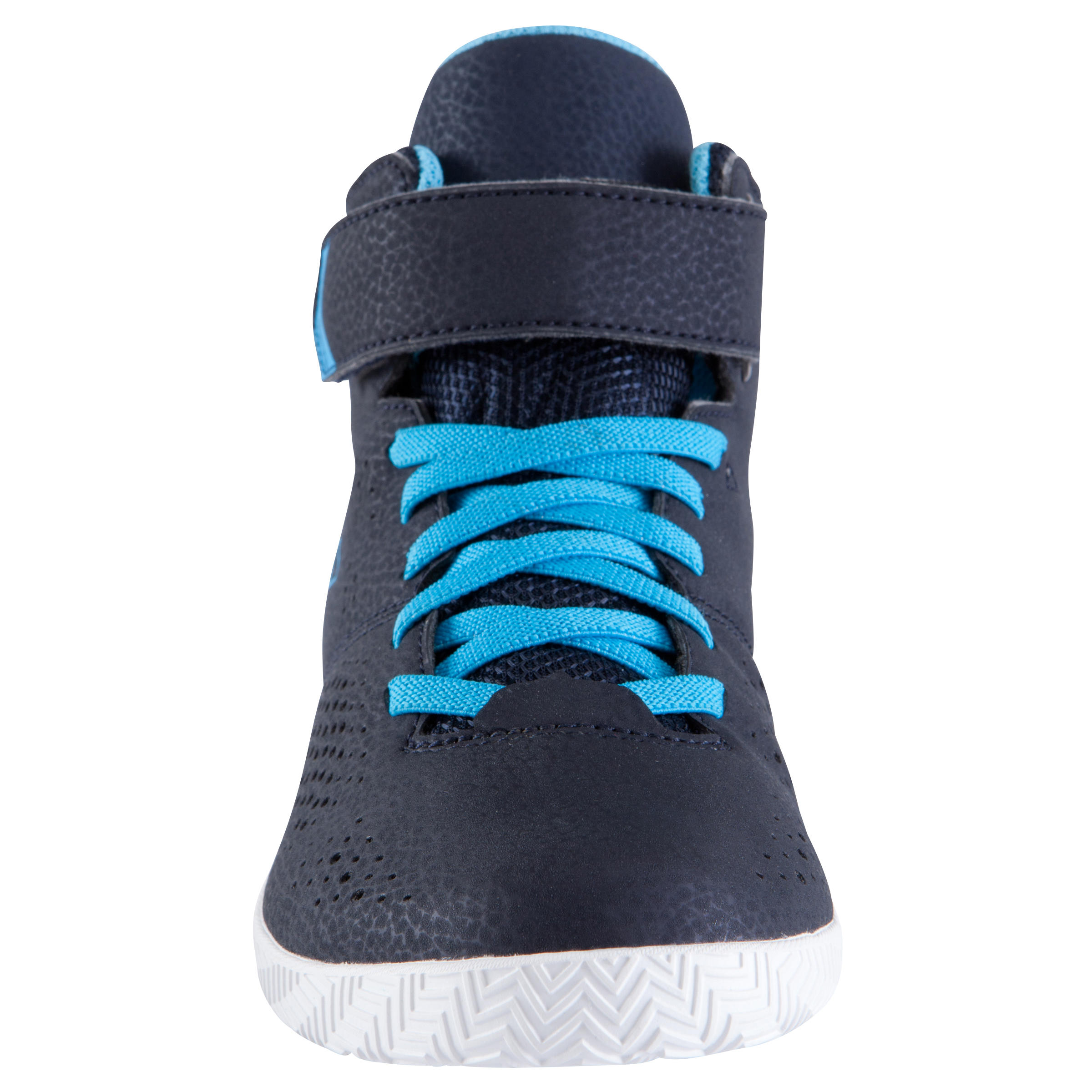 Strong 100 Kids' Basketball Shoes - Navy Blue 4/15