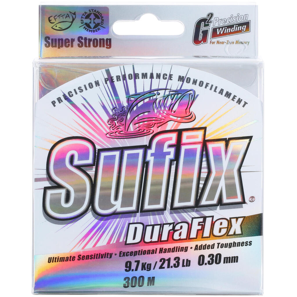 Πετονιά/νήμα DURAFLEX CLEAR 300 M για ψάρεμα στη θάλασσα