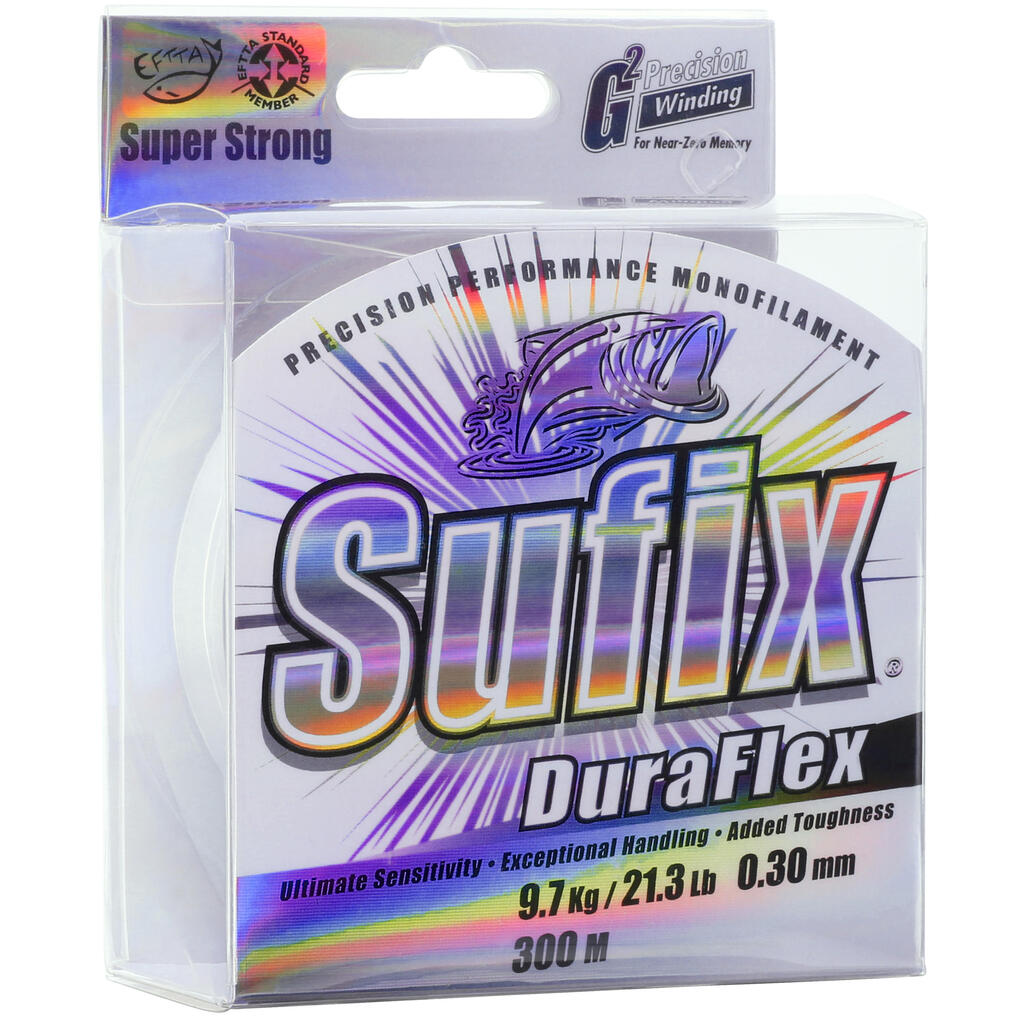 Πετονιά/νήμα DURAFLEX CLEAR 300 M για ψάρεμα στη θάλασσα