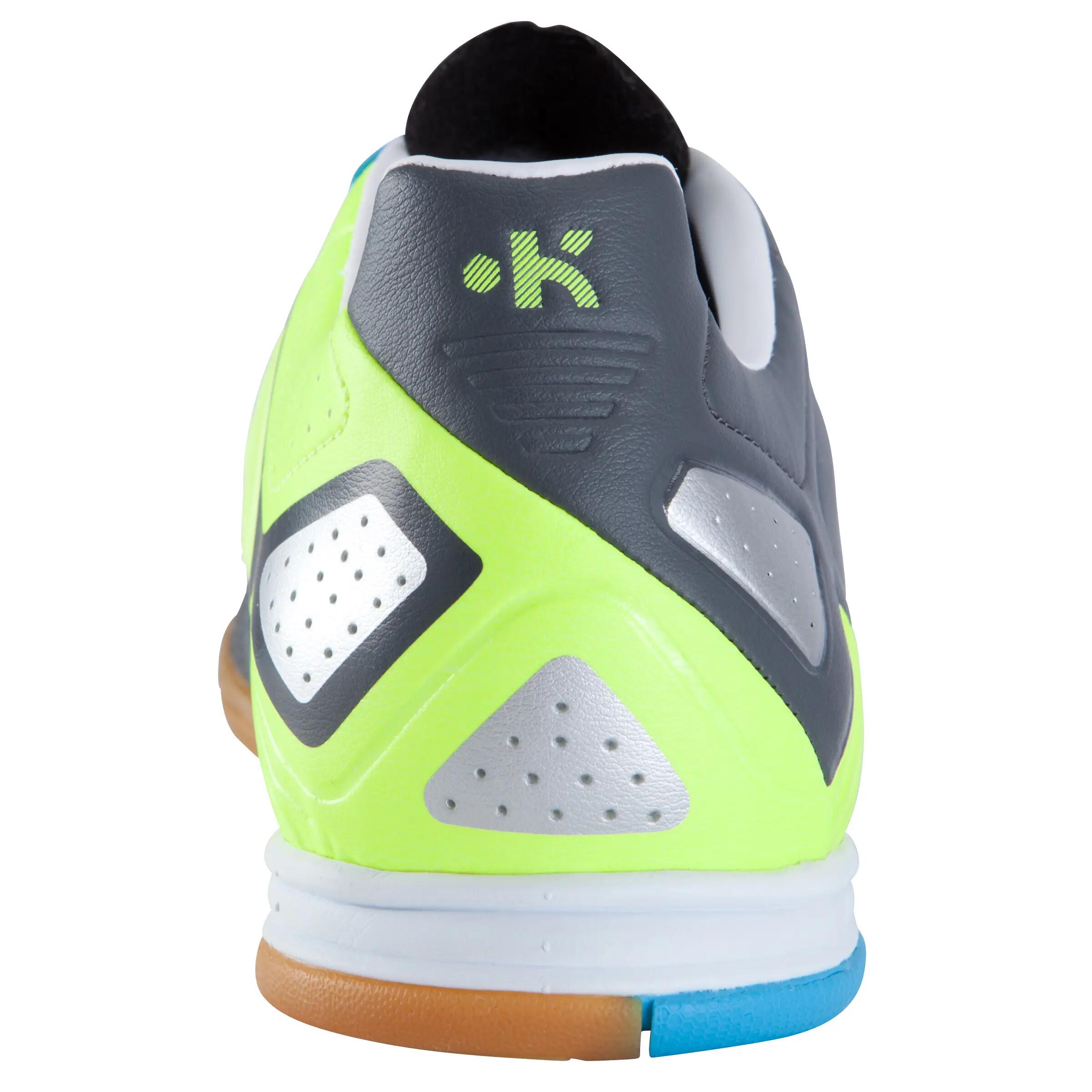 Agility 700 Pro Sala Adult Futsal Trainers - Grey Yellow 5/15