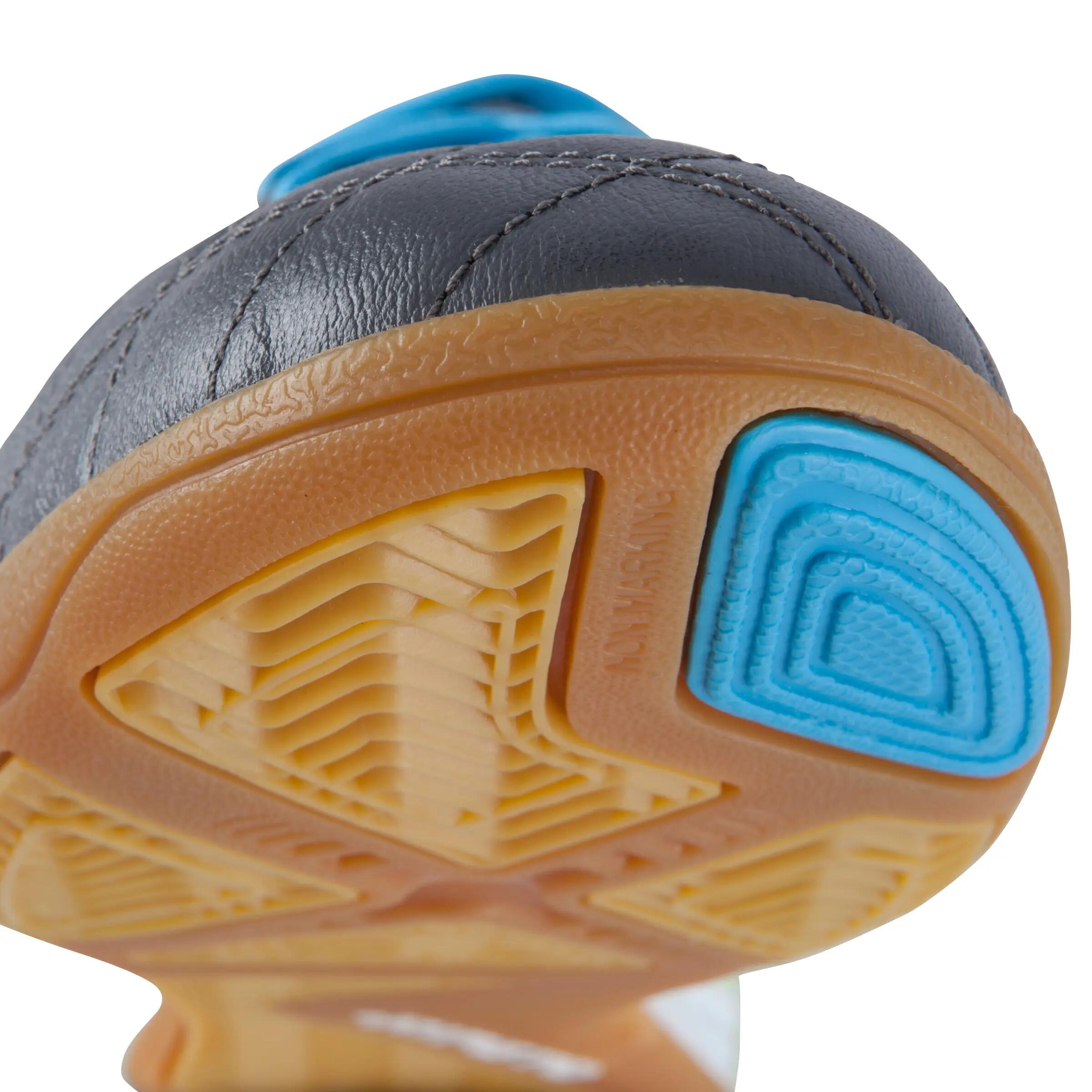 Agility 700 Pro Sala Adult Futsal Trainers - Grey Yellow 9/15