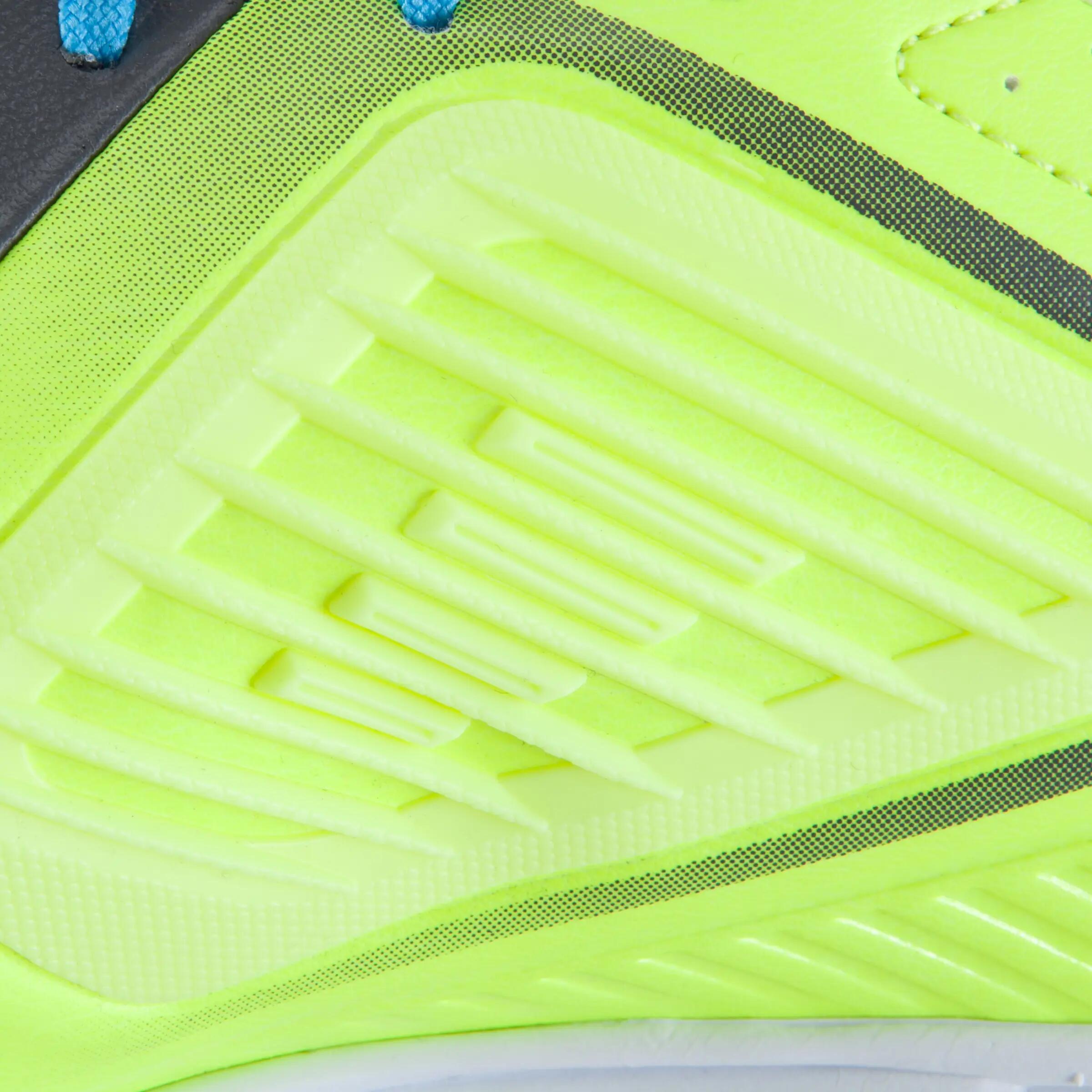 Agility 700 Pro Sala Adult Futsal Trainers - Grey Yellow 14/15